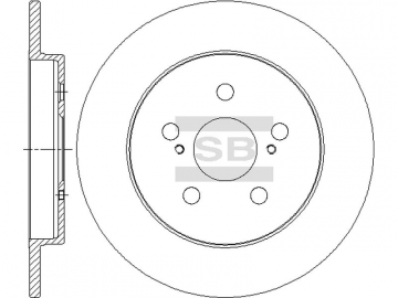 Диск тормозной SD4060 (Sangsin)