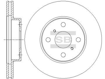 Brake Rotor SD4061 (Sangsin)
