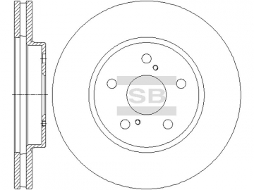 Brake Rotor SD4064 (Sangsin)