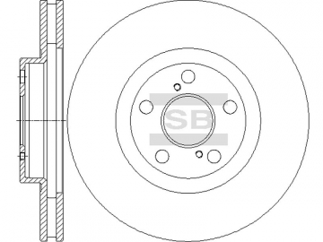 Brake Rotor SD4066 (Sangsin)