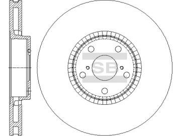 Brake Rotor SD4068 (Sangsin)
