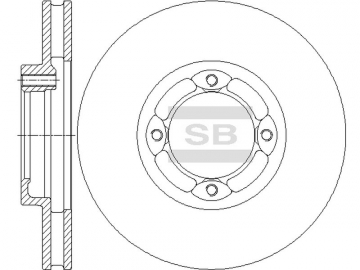 Brake Rotor SD4069 (Sangsin)