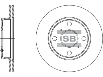 Brake Rotor SD4086 (Sangsin)