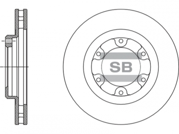 Brake Rotor SD4089 (Sangsin)