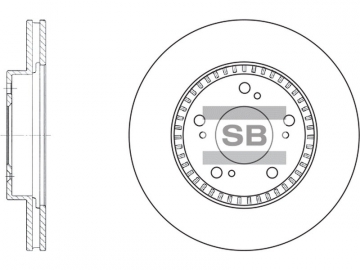 Brake Rotor SD4101 (Sangsin)
