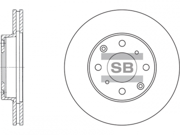 Brake Rotor SD4104 (Sangsin)