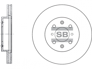 Brake Rotor SD4105 (Sangsin)