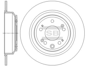 Brake Rotor SD4117 (Sangsin)