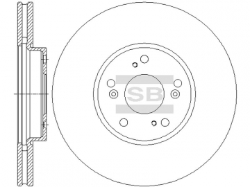 Brake Rotor SD4121 (Sangsin)