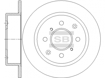 Brake Rotor SD4138 (Sangsin)