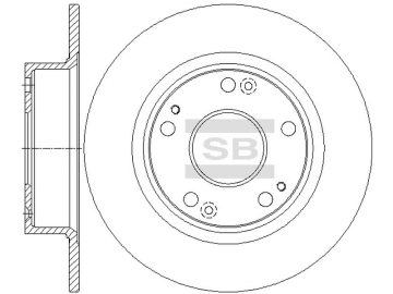Brake Rotor SD4139 (Sangsin)