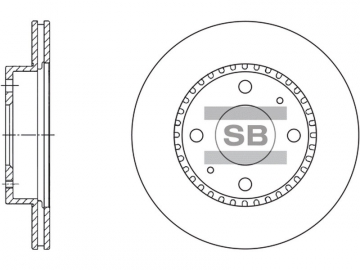 Brake Rotor SD4205 (Sangsin)