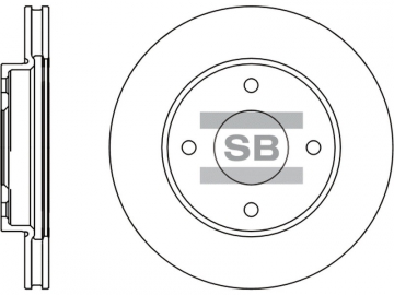 Brake Rotor SD4207 (Sangsin)