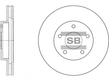 Brake Rotor SD4215 (Sangsin)