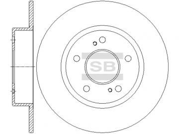 Brake Rotor SD4218 (Sangsin)