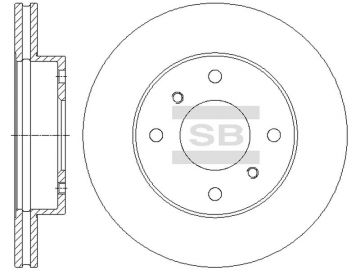 Brake Rotor SD4225 (Sangsin)