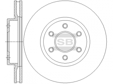 Диск тормозной SD4226 (Sangsin)