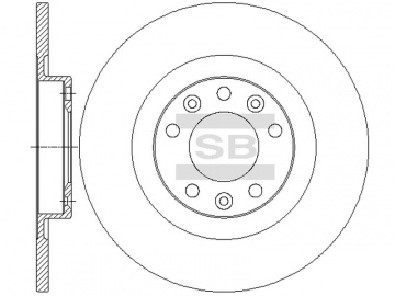 Brake Rotor SD4246 (Sangsin)