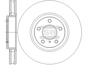Brake Rotor SD4247 (Sangsin)
