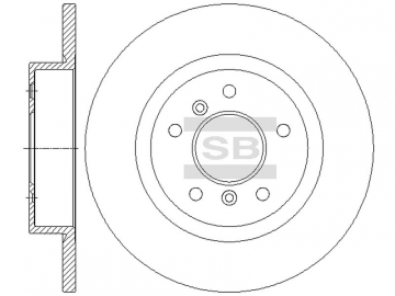 Brake Rotor SD4252 (Sangsin)