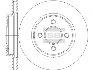 Brake Rotor SD4253 (Sangsin)
