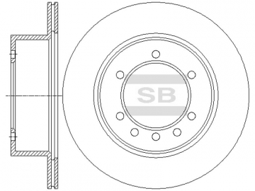 Brake Rotor SD4259 (Sangsin)