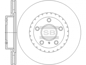 Brake Rotor SD4263 (Sangsin)