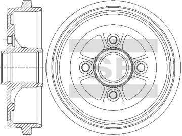 Brake Rotor SD4285 (Sangsin)