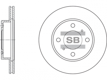 Brake Rotor SD4303 (Sangsin)