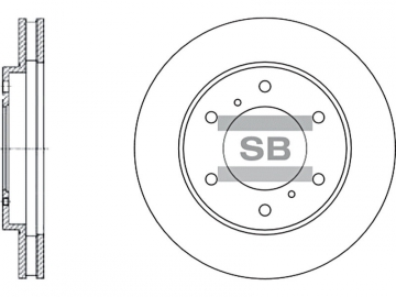 Brake Rotor SD4311 (Sangsin)