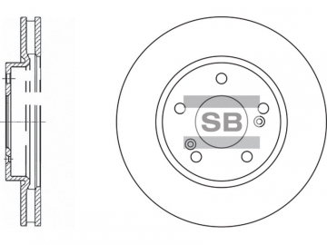 Brake Rotor SD4312 (Sangsin)