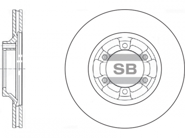 Brake Rotor SD4313 (Sangsin)