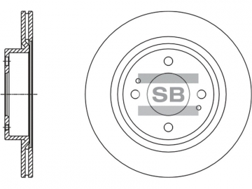 Brake Rotor SD4332 (Sangsin)