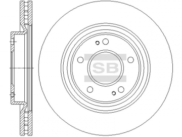 Brake Rotor SD4336 (Sangsin)