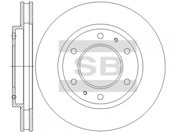 Brake Rotor SD4346 (Sangsin)