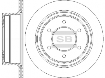 Brake Rotor SD4353 (Sangsin)