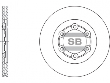 Brake Rotor SD4402 (Sangsin)