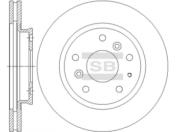 Brake Rotor SD4413 (Sangsin)