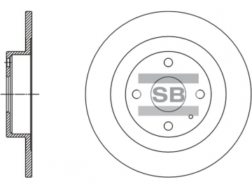 Brake Rotor SD4415 (Sangsin)