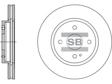 Brake Rotor SD4418 (Sangsin)