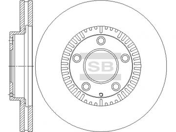 Brake Rotor SD4438 (Sangsin)