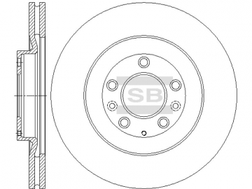 Brake Rotor SD4447 (Sangsin)