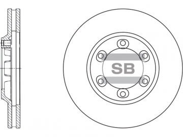 Brake Rotor SD4504 (Sangsin)