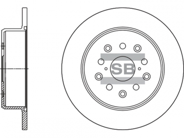 Brake Rotor SD4606 (Sangsin)