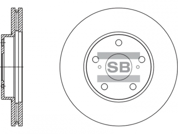Brake Rotor SD4607 (Sangsin)