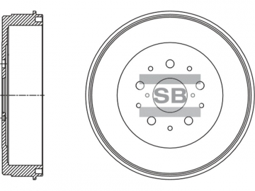 Brake Rotor SD4609 (Sangsin)