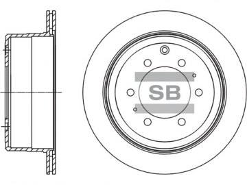 Brake Rotor SD4612 (Sangsin)