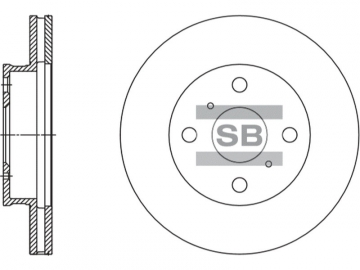 Brake Rotor SD4613 (Sangsin)