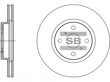 Brake Rotor SD4617 (Sangsin)