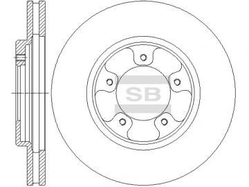 Brake Rotor SD4618 (Sangsin)